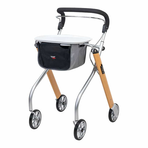 The Let's Go Indoor rollator is a beautifully designed walking aid