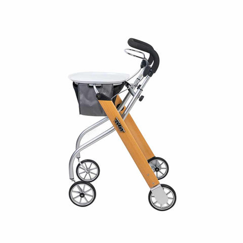 Lets Go Indoor Rollator - Beech/Silver/Black