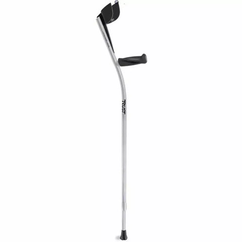 Lets Twist Again Crutches - Silver/Black - Pair