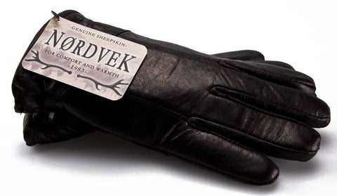 Nordvek Mens Leather Gloves With Sheepskin & Lambswool Lining - 302-100