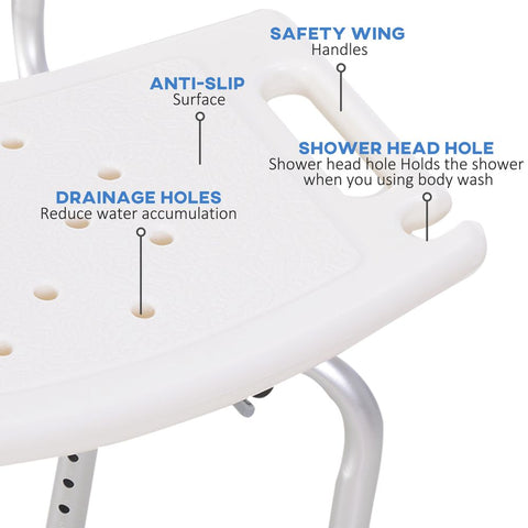 Safe and Comfortable Bath Chair for Seniors - Premium  from Unbranded - Just £41.95! Shop now at Senior Living Aids