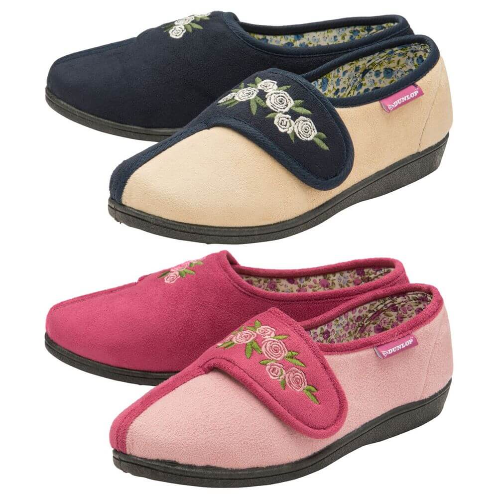 Dunlop ladies hot sale slippers uk