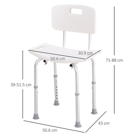 Safe and Comfortable Bath Chair for Seniors - Premium  from Unbranded - Just £41.95! Shop now at Senior Living Aids